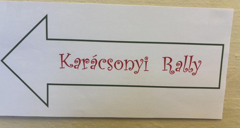 Karácsonyi Rally az alsó tagozaton
