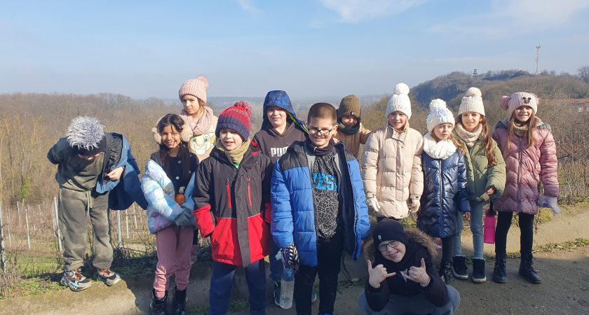 Kikerics túrán a 2. osztály