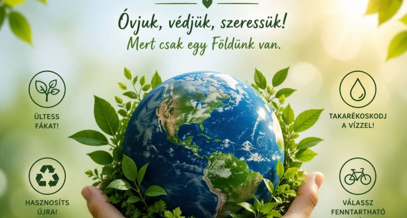 Föld napja – Fenntarthatósági témahét iskolánkban